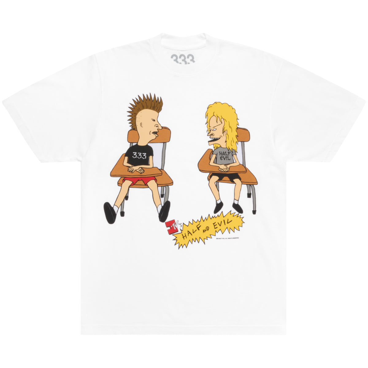 THREEVIS & EVILHEAD TEE