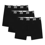 BOXER 3 PACK BLACK