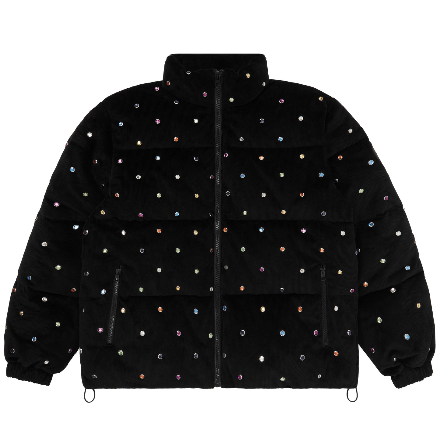 CORDUROY GEMSTONE PUFFER