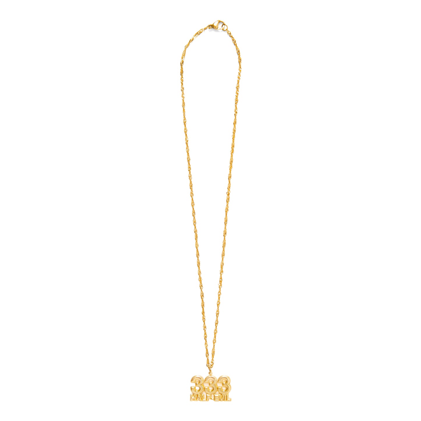 GOLD LOGO CHAIN