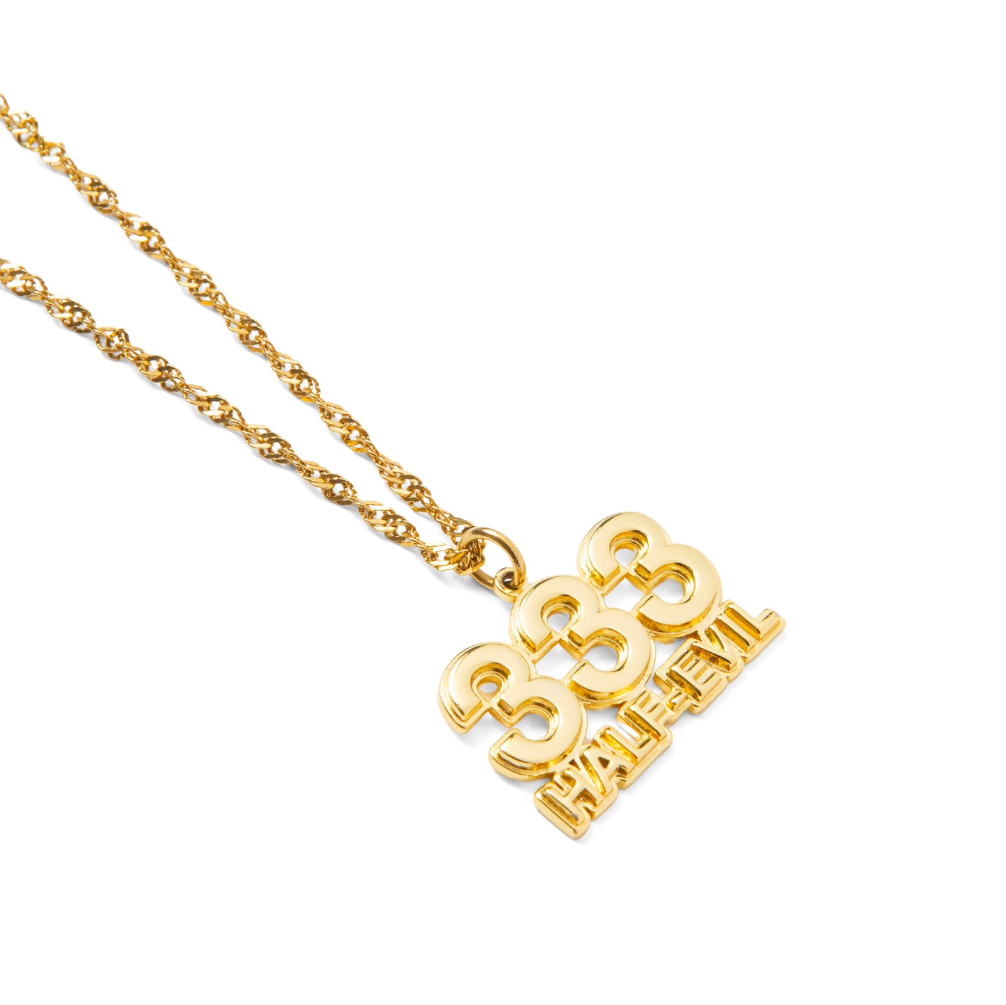 GOLD LOGO CHAIN