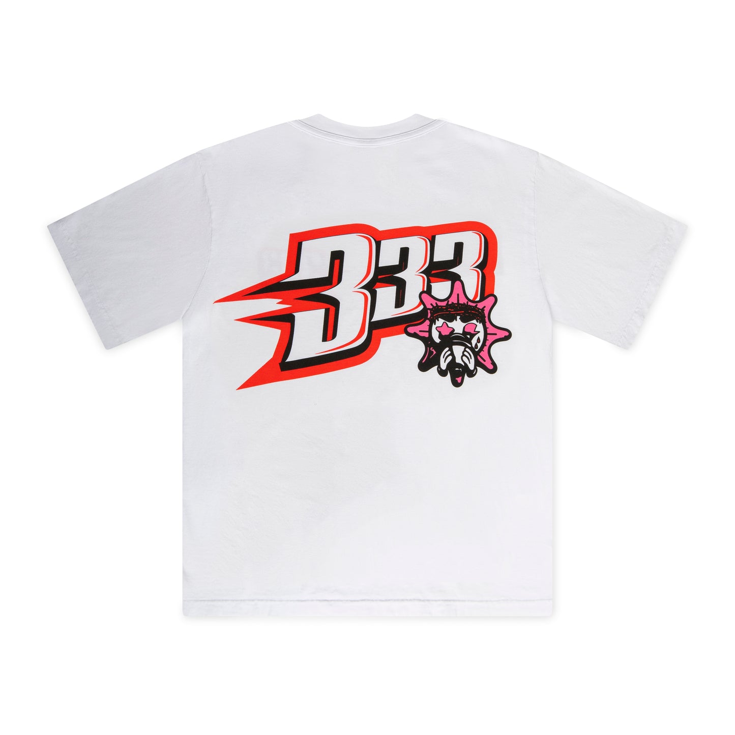 PINK 333 GLO TEE