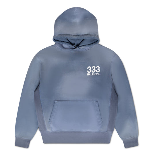 FADED COBALT LOGO HOODIE