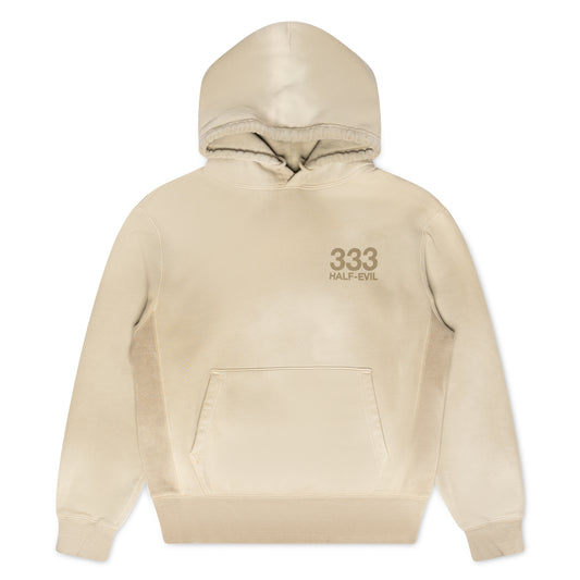 FADED SAND LOGO HOODIE
