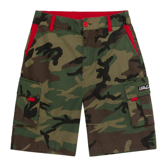 CAMO CARGO SHORTS
