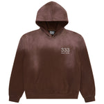VINTAGE BROWN RHINESTONE HOODIE