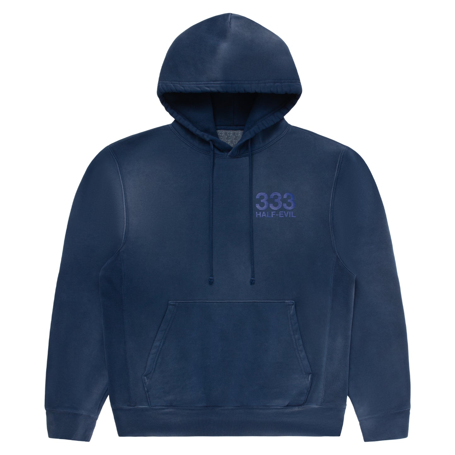 VINTAGE NAVY LOGO HOODIE