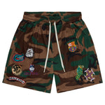 CAMO PATCHWRK SHORTS