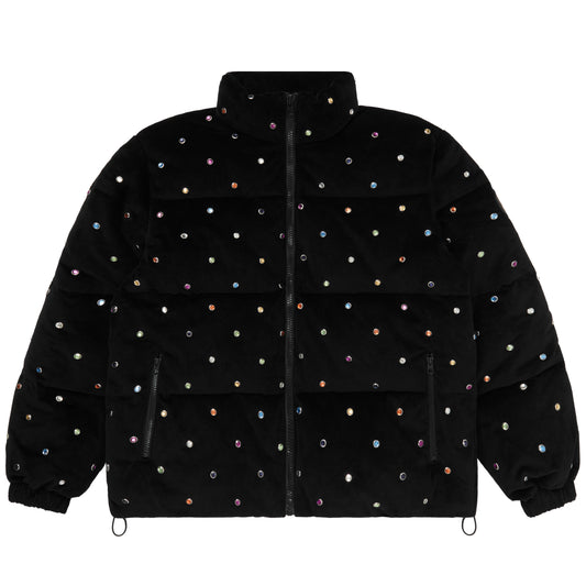 CORDUROY GEMSTONE PUFFER