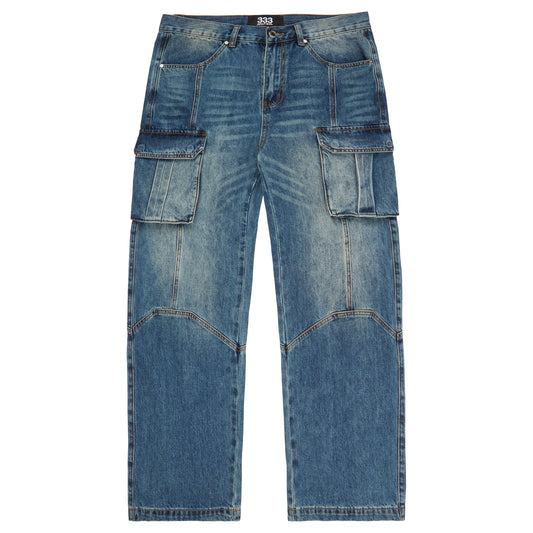 BLUE CARGO DENIM