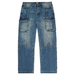 BLUE CARGO DENIM