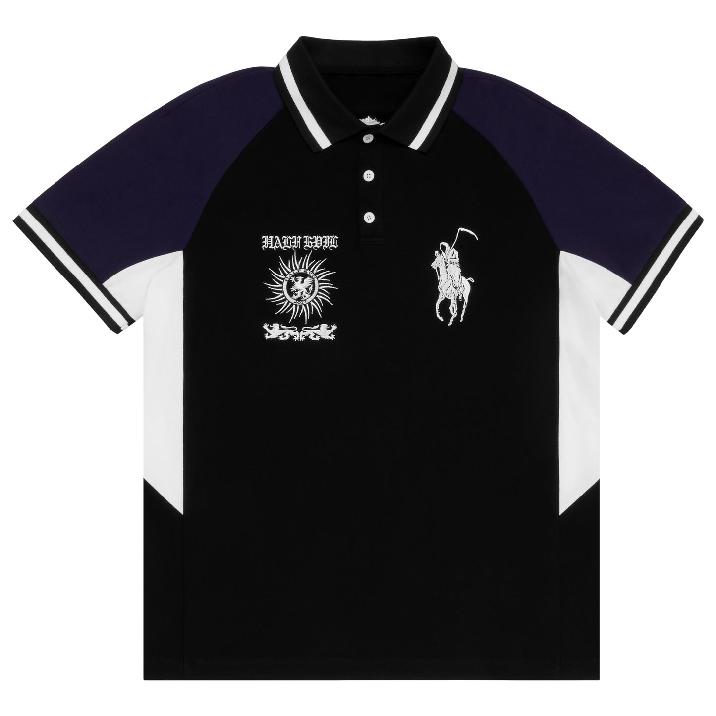 MULTI PANEL POLO SHIRT