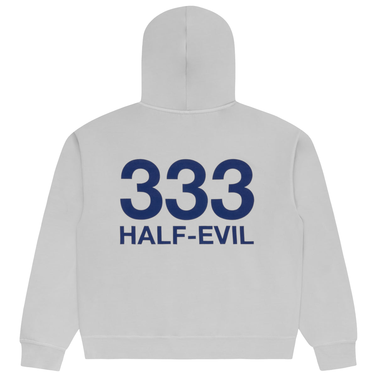 GREY MULTI COLOR LOGO HOODIE