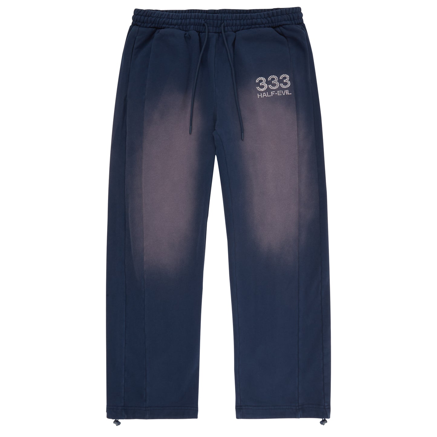 VINTAGE NAVY RHINESTONE SWEATPANTS