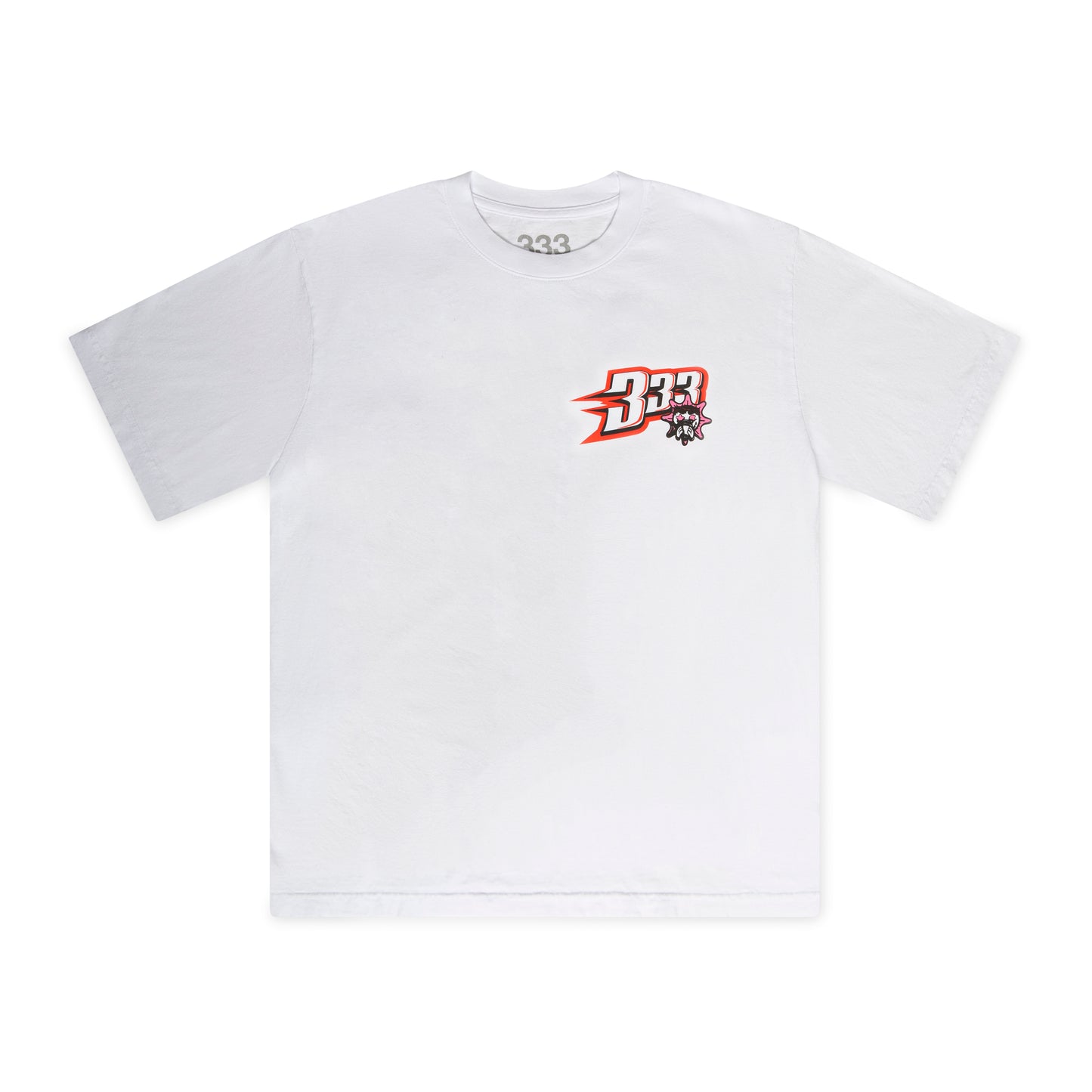 PINK 333 GLO TEE