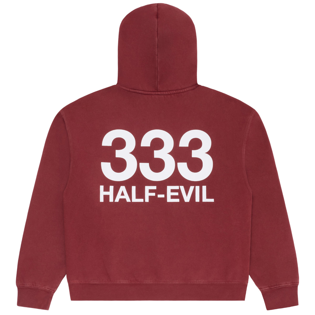 MAROON UV LOGO HOODIE