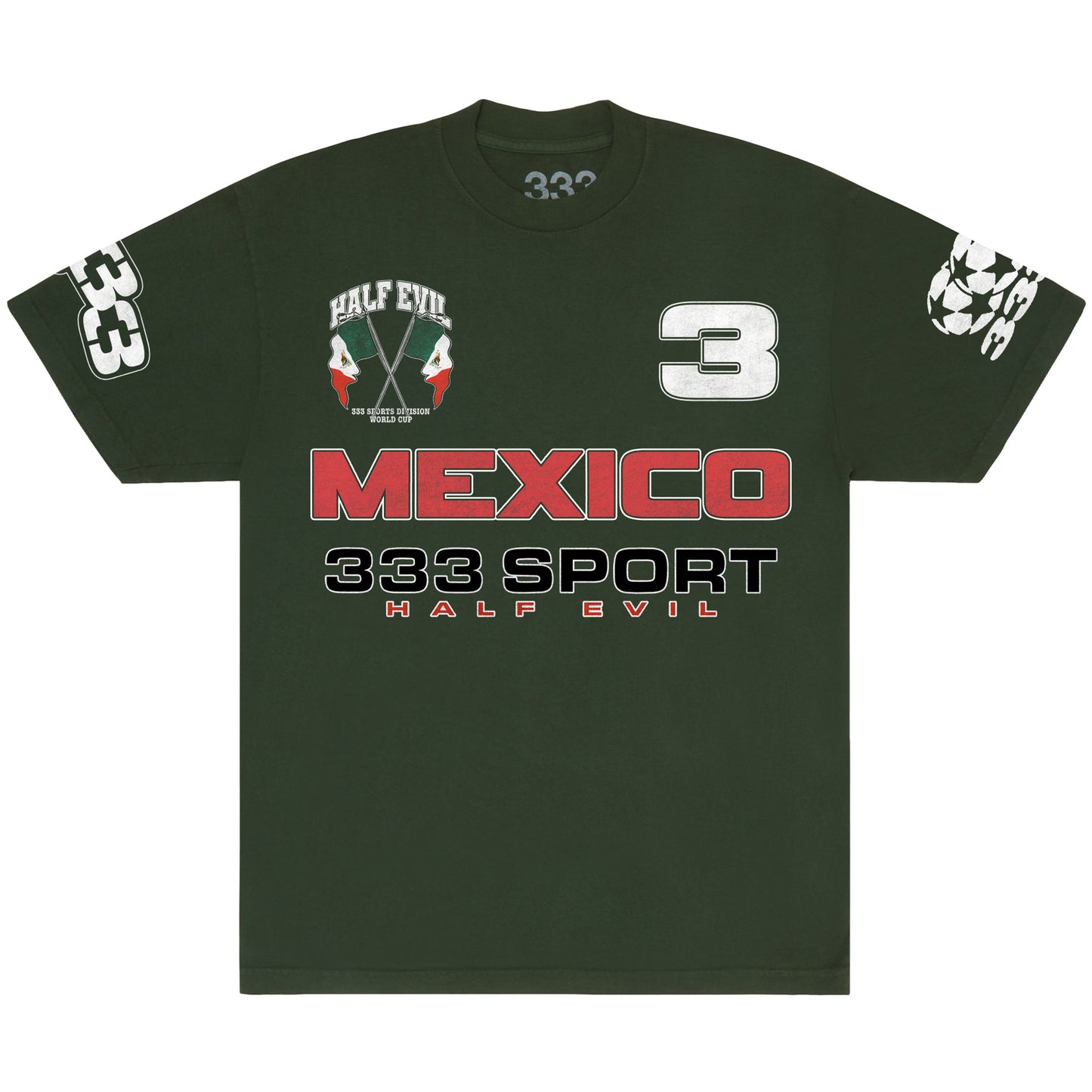 MEXICO 333 WC GREEN TEE