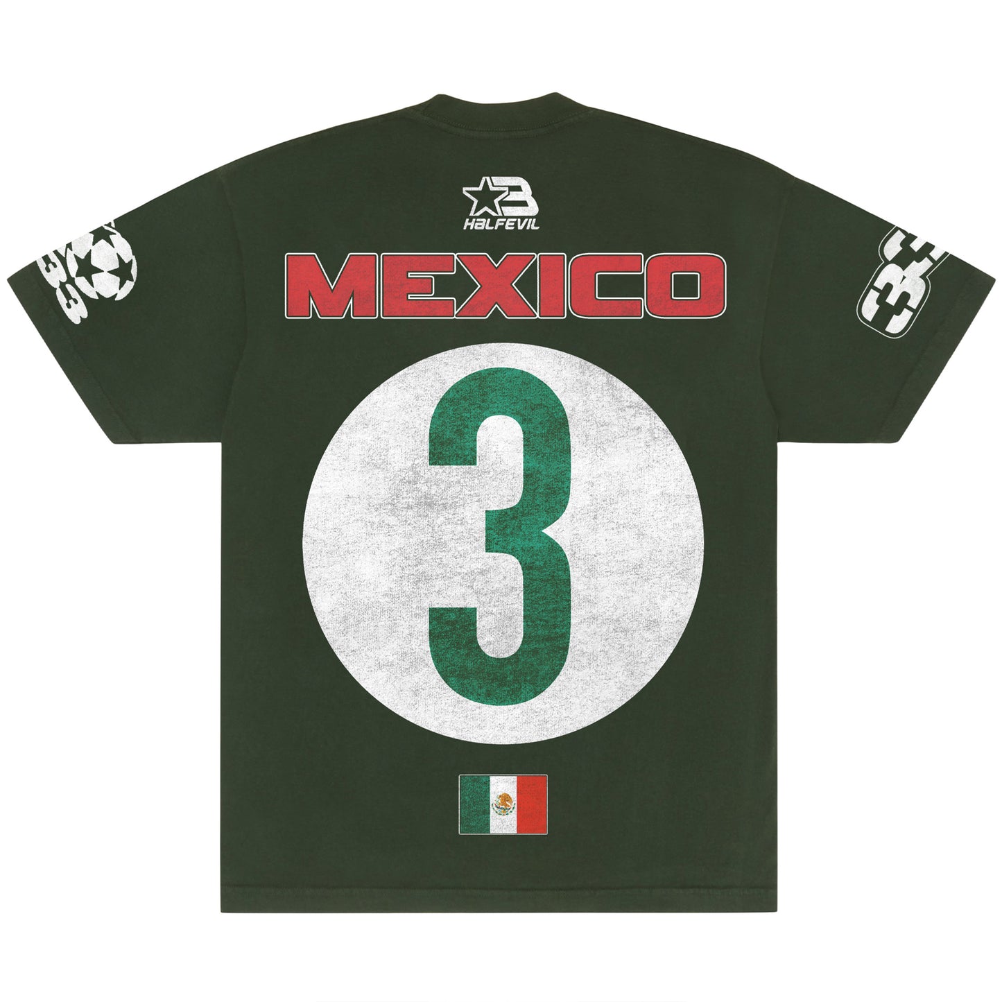MEXICO 333 WC GREEN TEE