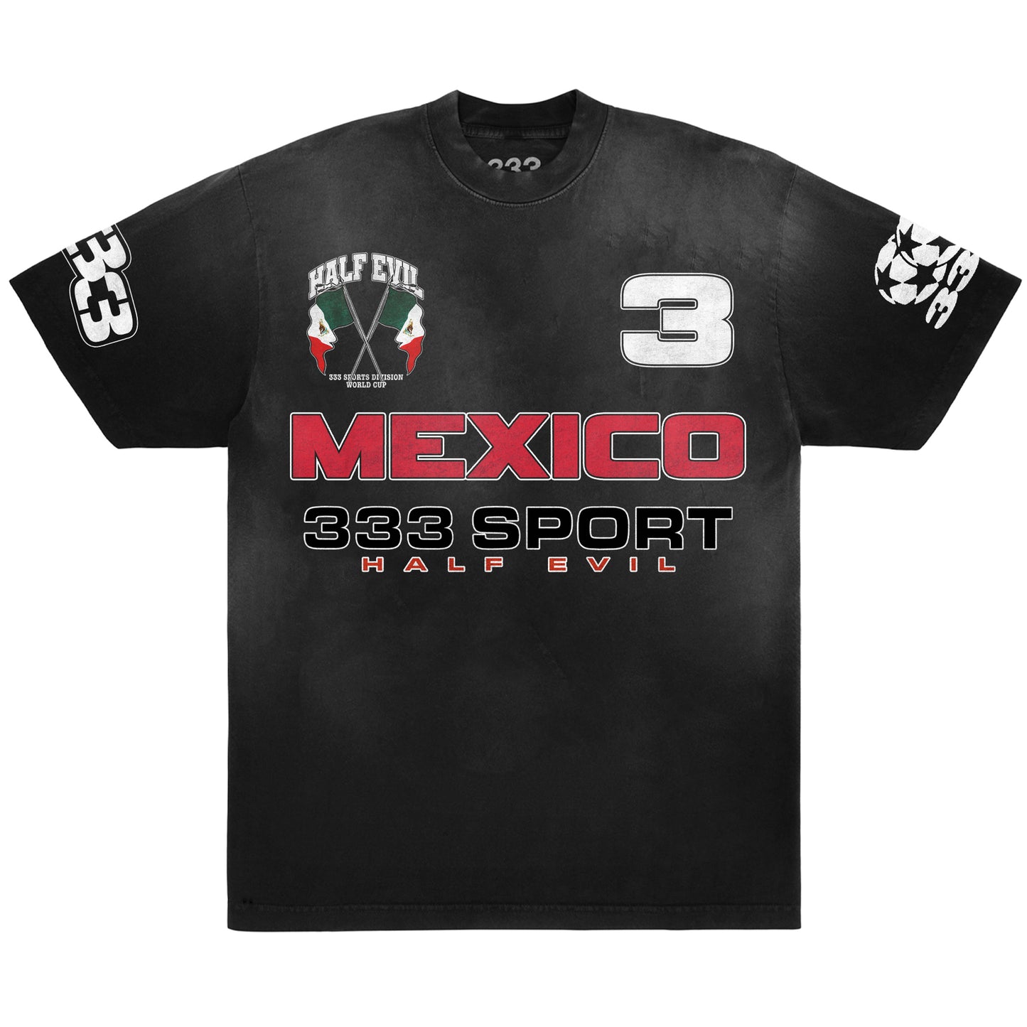 MEXICO 333 WC BLACK TEE